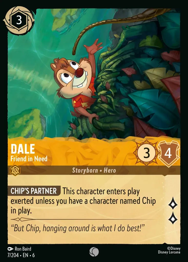 2024 Azurite Sea Dale - Friend in Need #7 Common card image