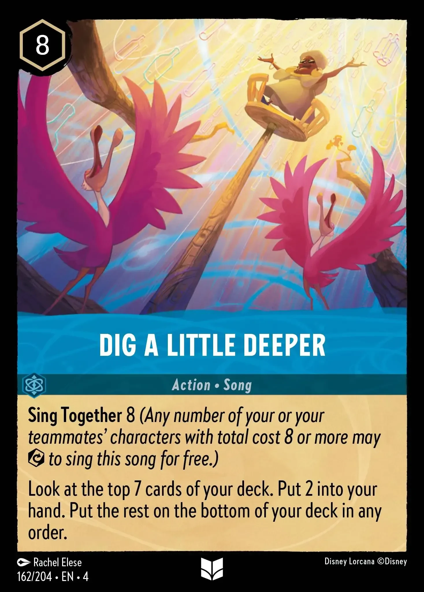 2024 Ursula's Return Dig a Little Deeper Uncommon #162 Uncommon card image
