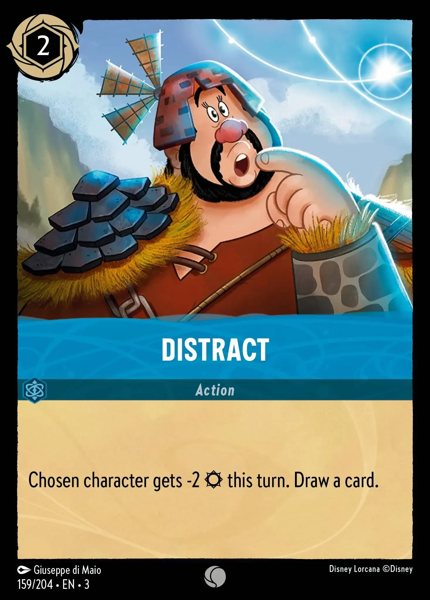 2024 Into the Inklands Distract Common #159 Common card image