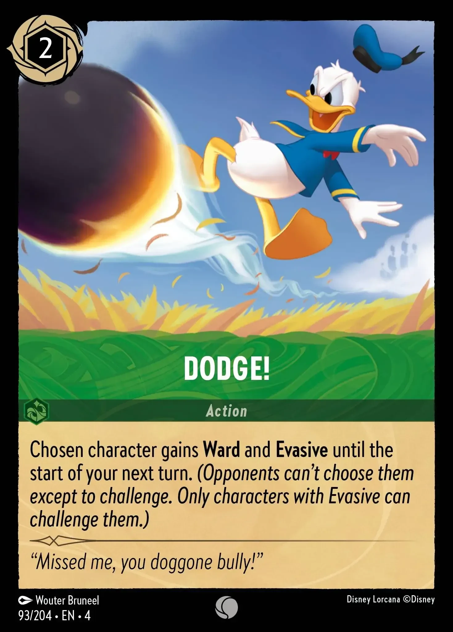 2024 Ursula's Return Dodge! Common #93 Common card image