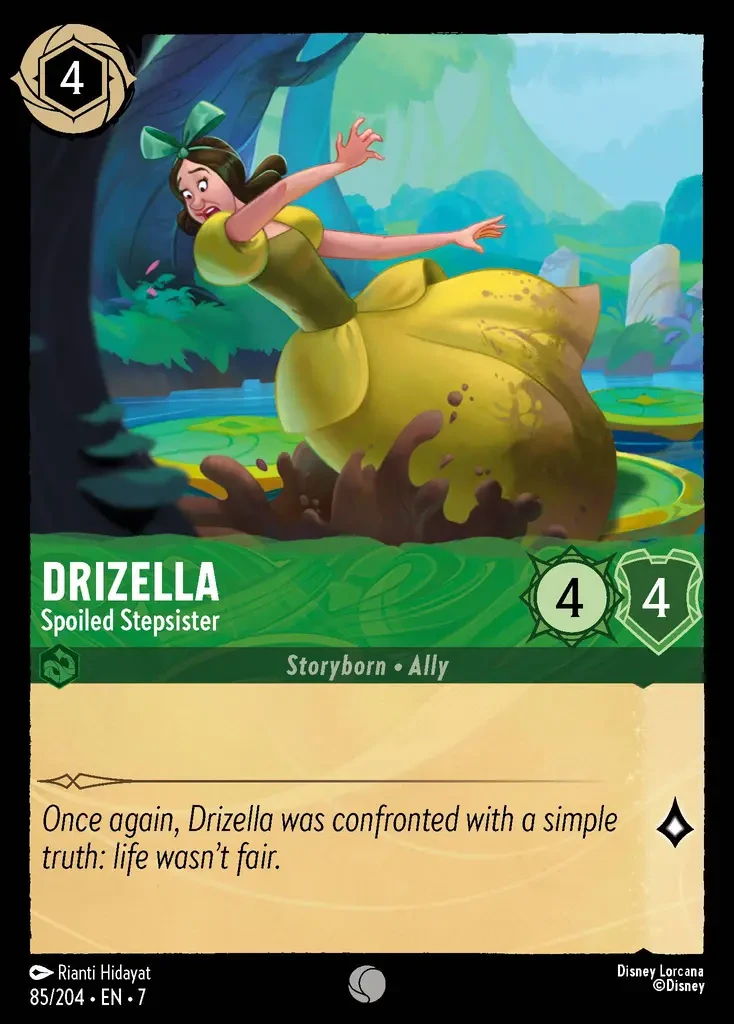2025 Archazia's Island Drizella - Spoiled Stepsister #85 Common card image