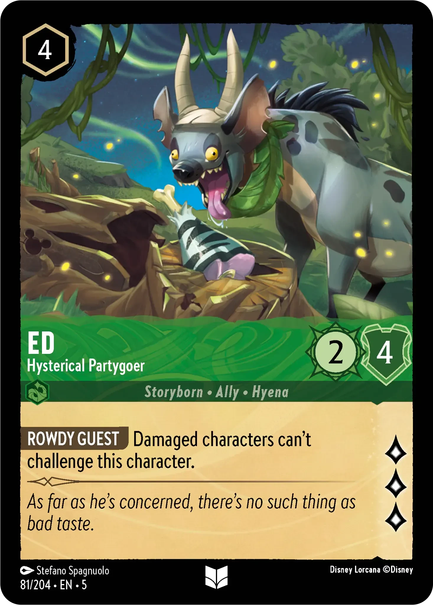 2024 Shimmering Skies Ed - Hysterical Partygoer #81 Uncommon card image