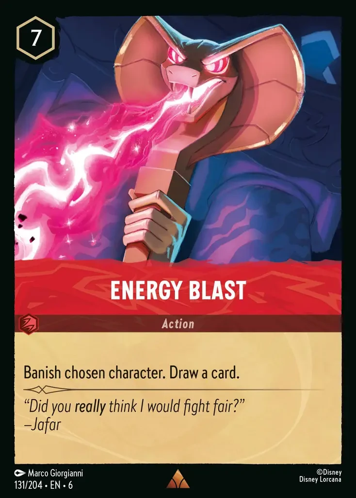 2024 Azurite Sea Energy Blast #131 Rare card image