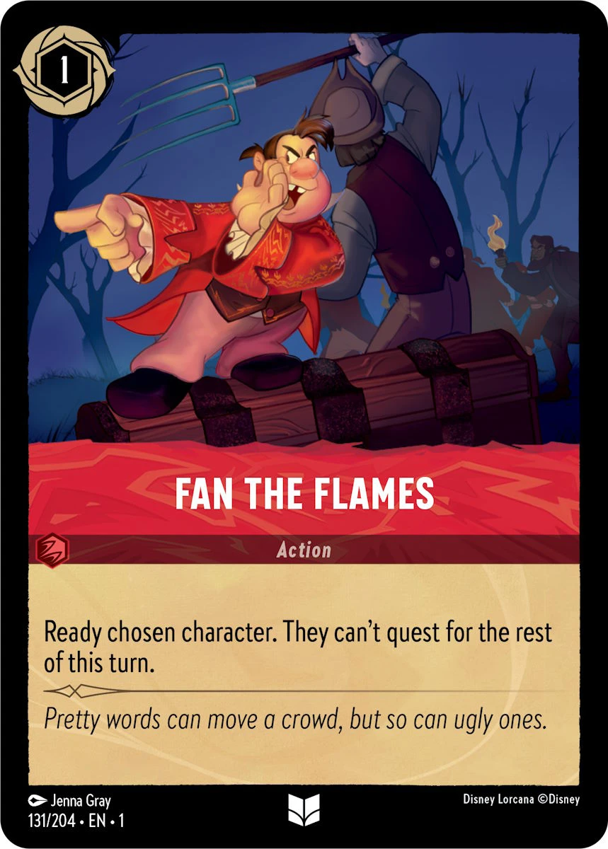 2023 The First Chapter Fan The Flames #131 Uncommon card image