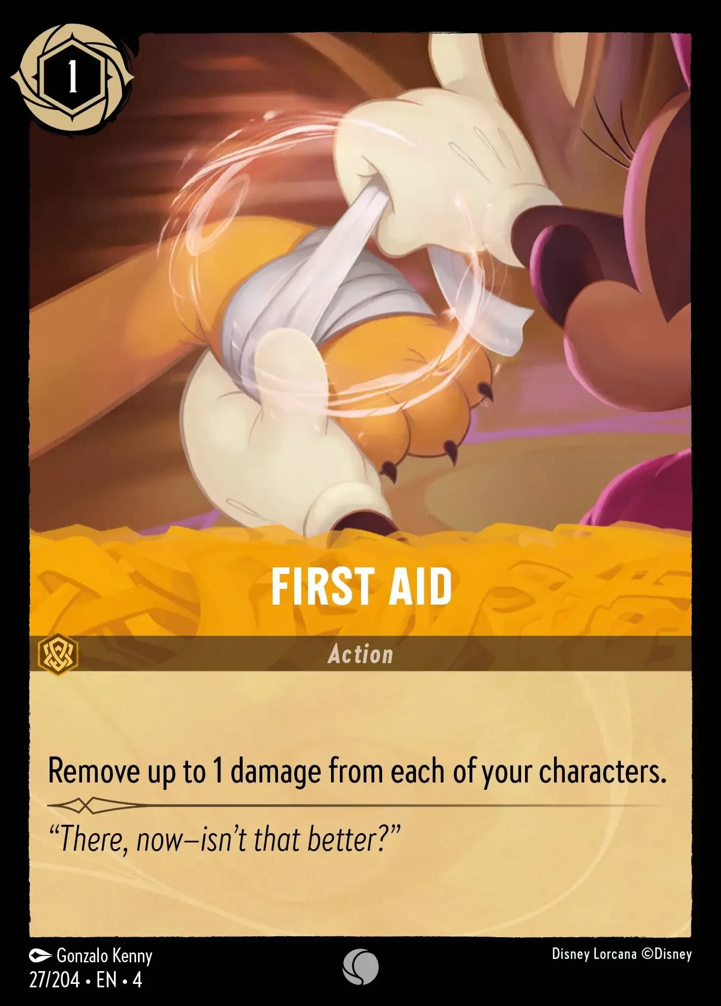 2024 Ursula's Return First Aid Common #27 Common card image