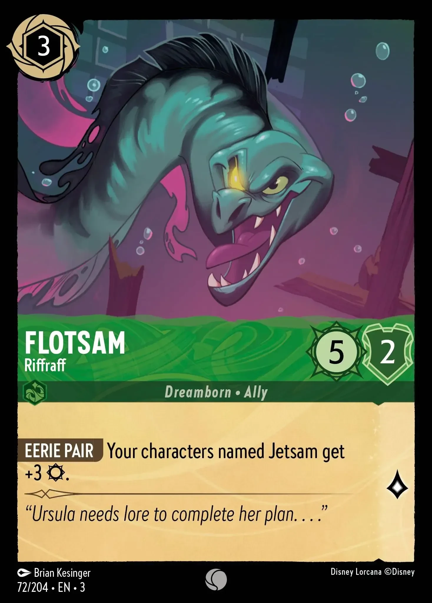 2024 Into the Inklands Flotsam - Riffraff #72 Common card image