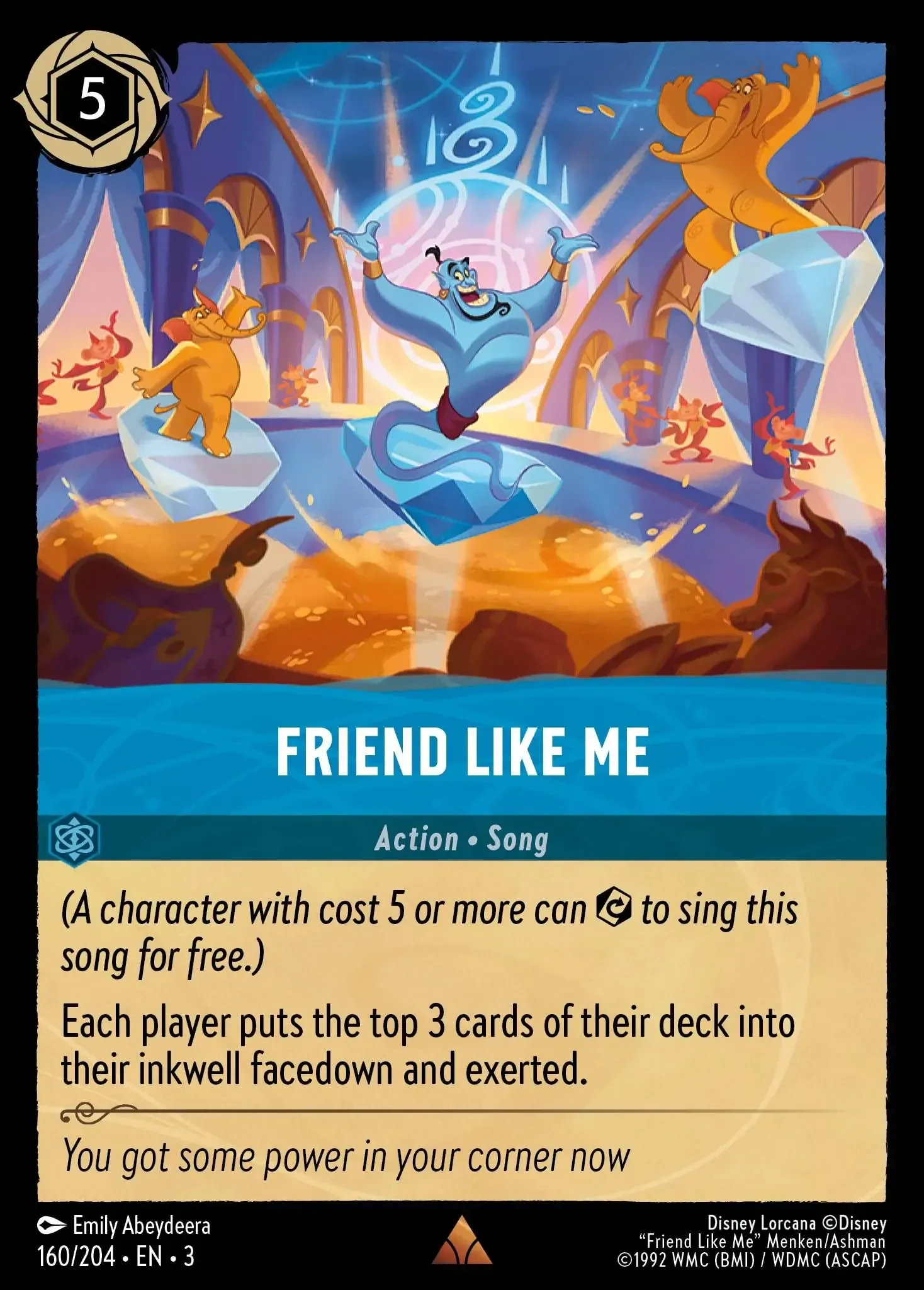 2024 Into the Inklands Friend Like Me #160 Rare card image