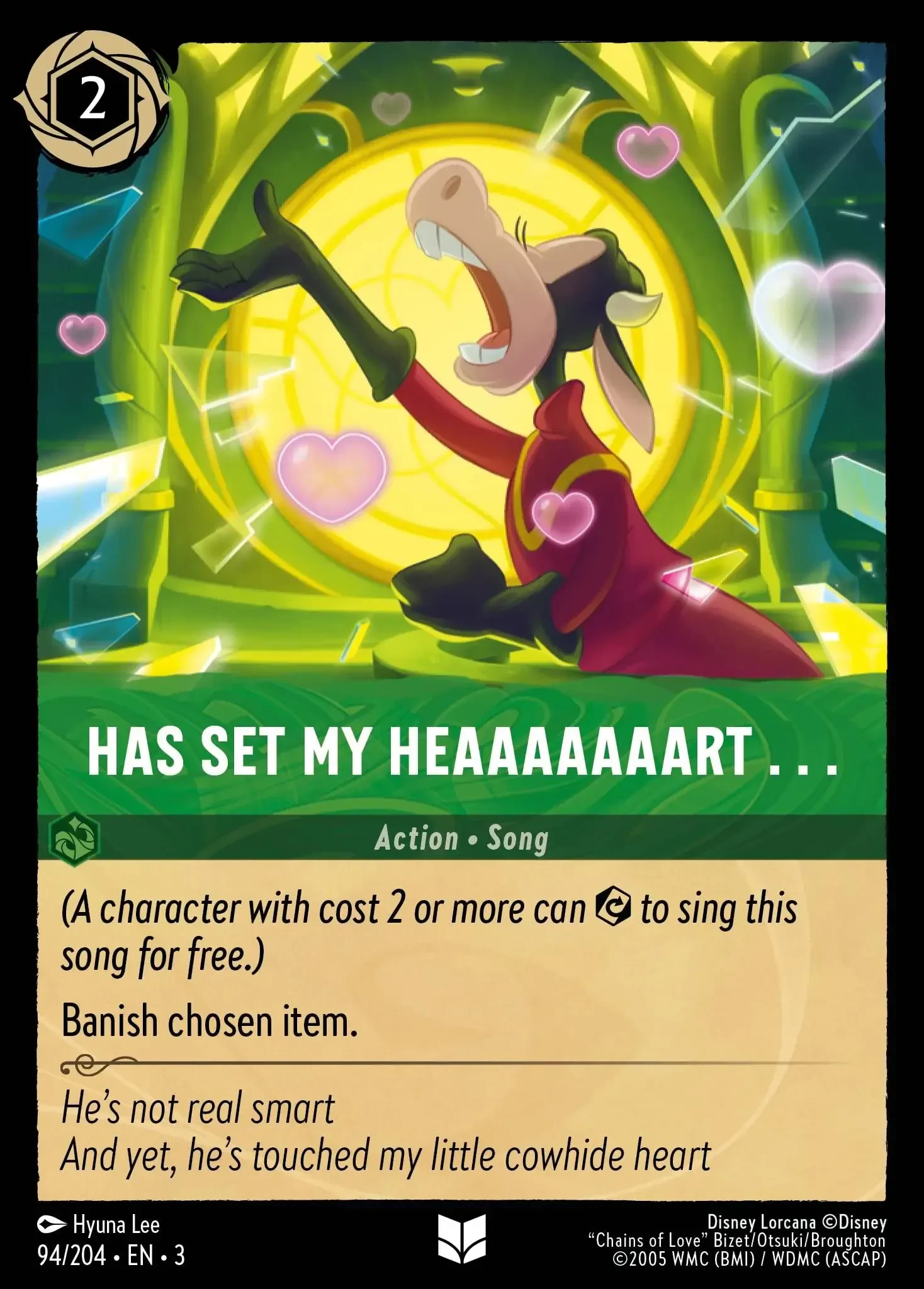 2024 Into the Inklands Has Set My Heaaaaaaart . . . #94 Uncommon card image