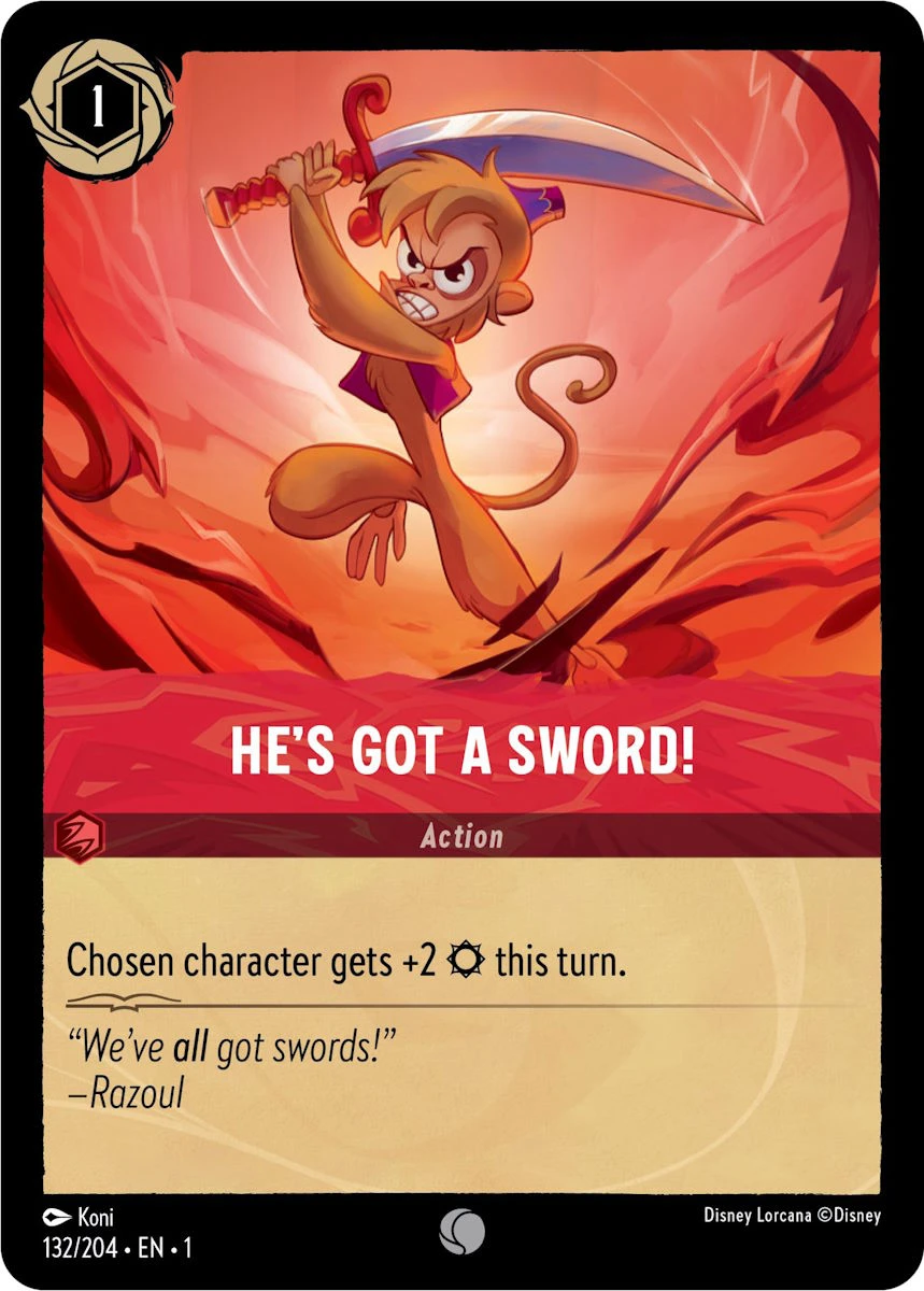 2023 The First Chapter He's Got A Sword! Common #132 Common card image