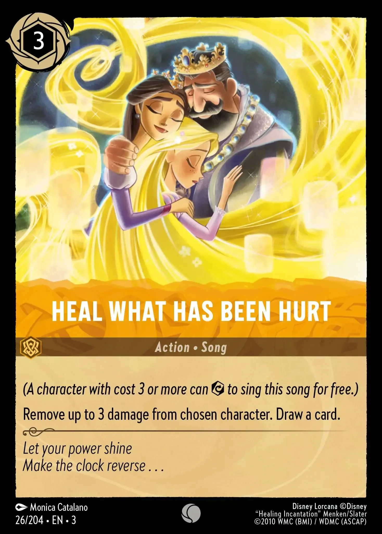 2024 Into the Inklands Heal What Has Been Hurt #26 Common card image