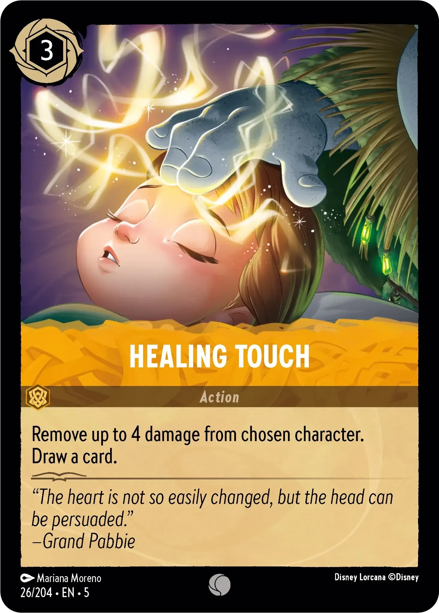 2024 Shimmering Skies Healing Touch Common #26 Common card image