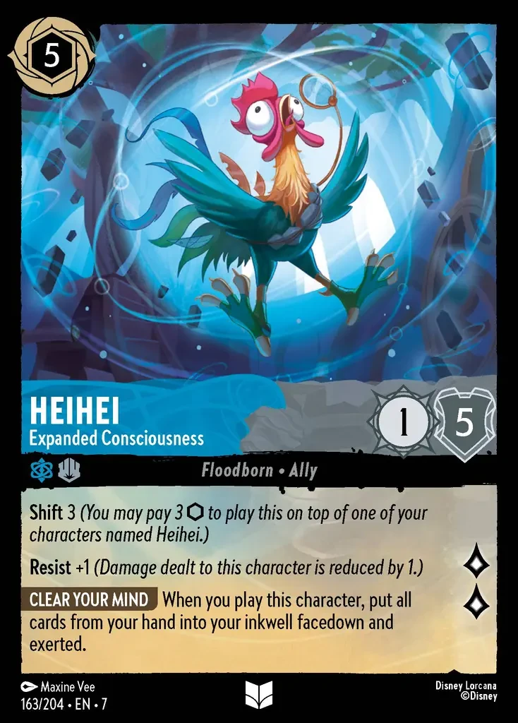 2025 Archazia's Island HeiHei - Expanded Consciousness #163 Uncommon card image