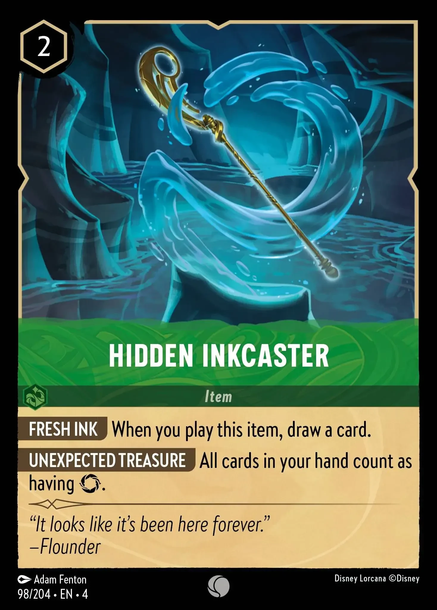 2024 Ursula's Return Hidden Inkcaster Common #98 Common card image