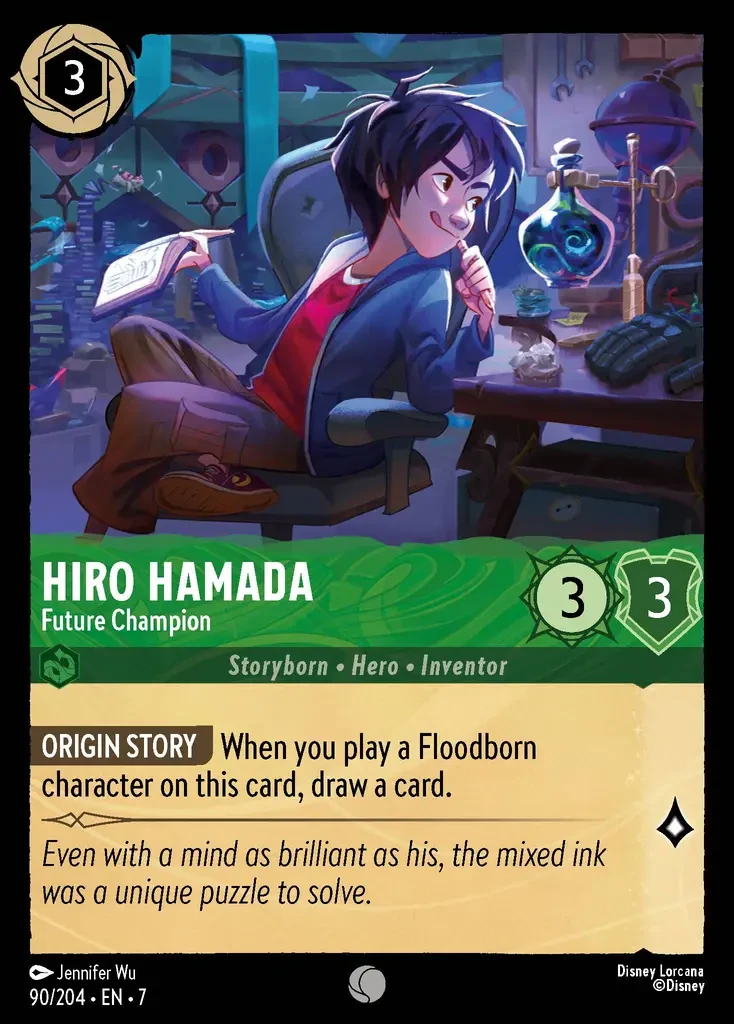 2025 Archazia's Island Hiro Hamada - Future Champion #90 Common card image