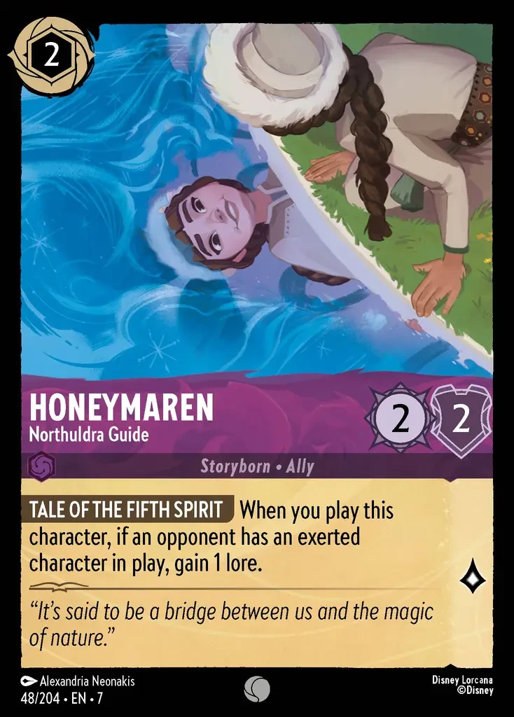 2025 Archazia's Island Honeymaren - Northuldra Guide #48 Common card image