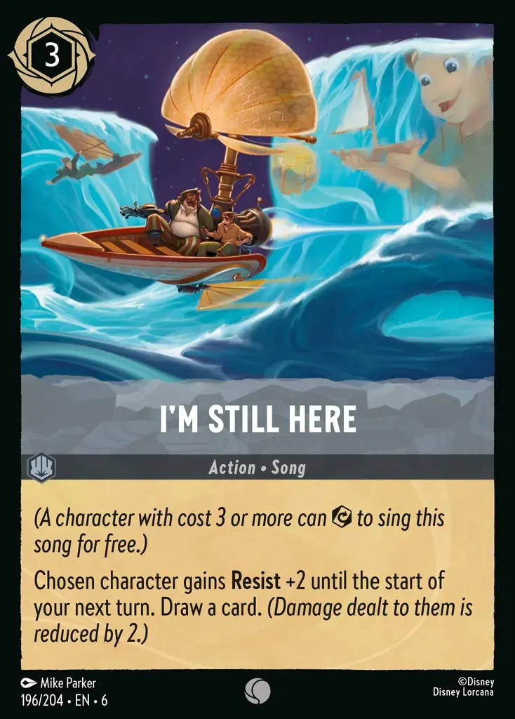 2024 Azurite Sea I'm Still Here #196 Common card image