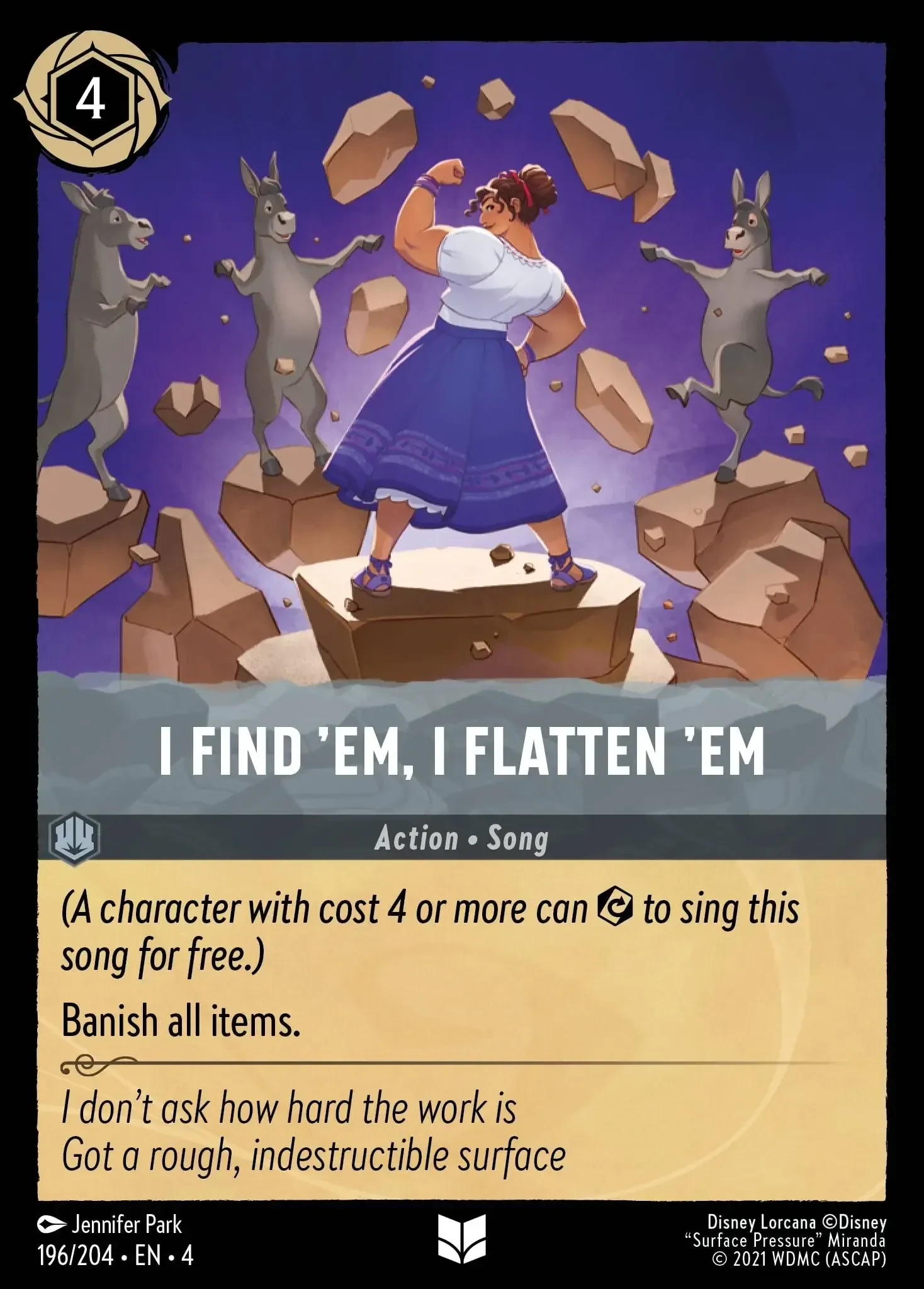 2024 Ursula's Return I Find 'Em, I Flatten 'Em Uncommon #196 Uncommon card image