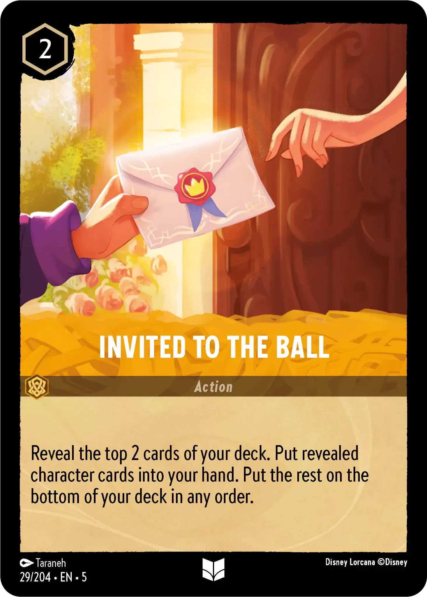 2024 Shimmering Skies Invited to the Ball Common #29 Common card image