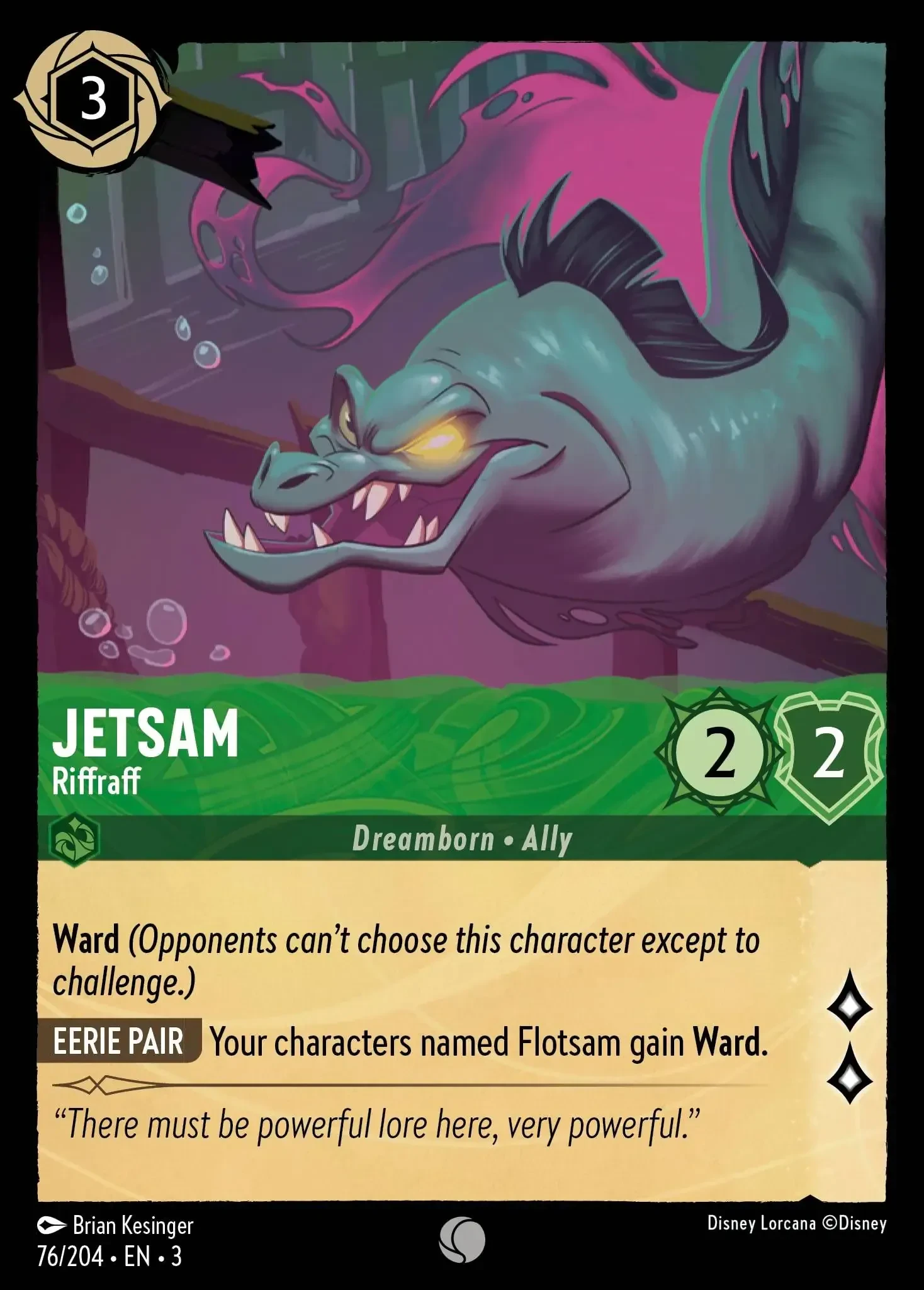 2024 Into the Inklands Jetsam - Riffraff #76 Common card image