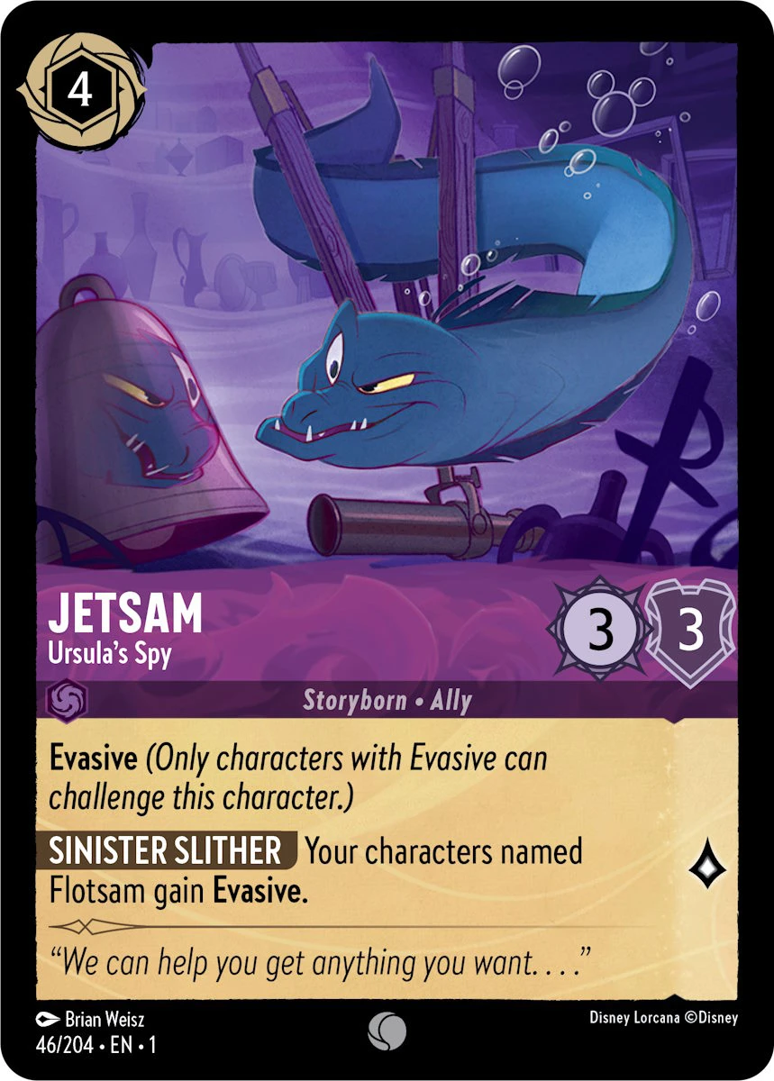 2023 The First Chapter Jetsam - Ursula's Spy Common #46 Common card image