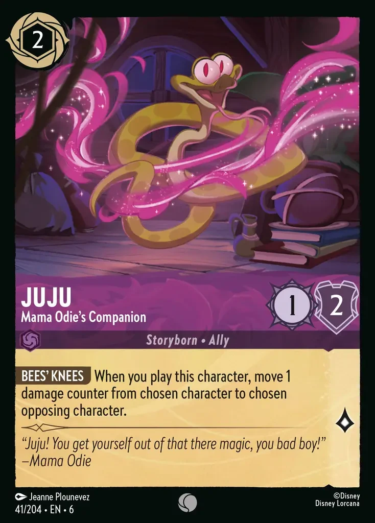 2024 Azurite Sea Juju - Mama Odie's Companion #41 Common card image
