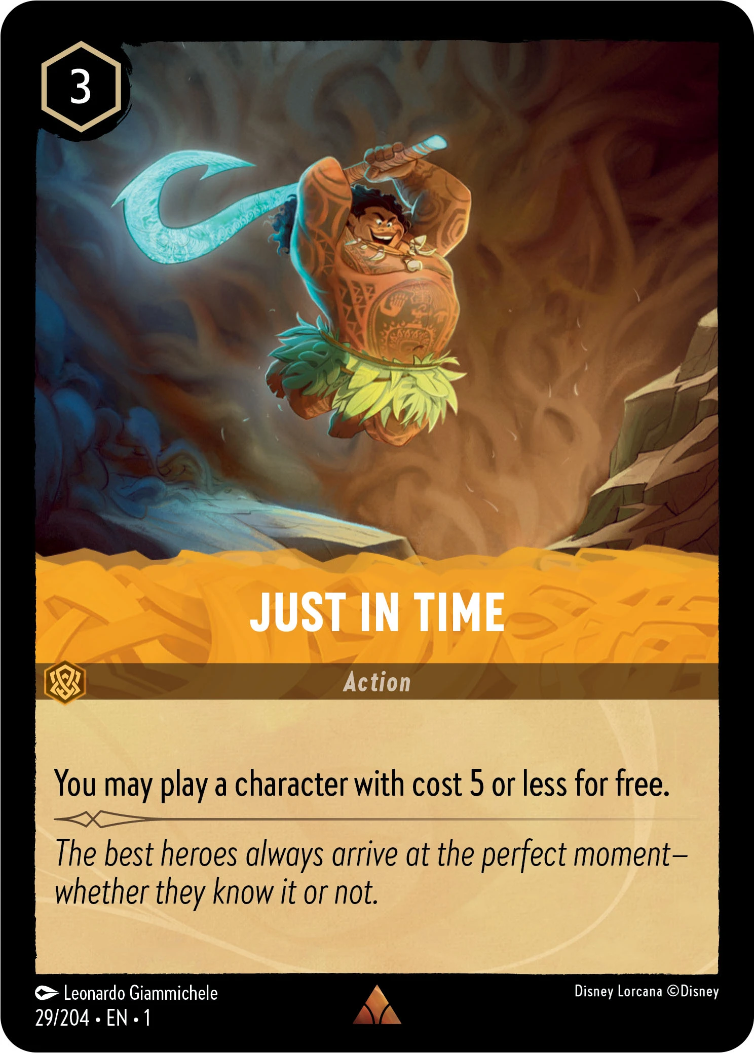 2023 The First Chapter Just In Time Rare #29 Rare card image