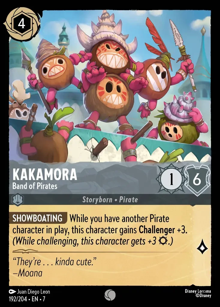 2025 Archazia's Island Kakamora - Band of Pirates #192 Common card image