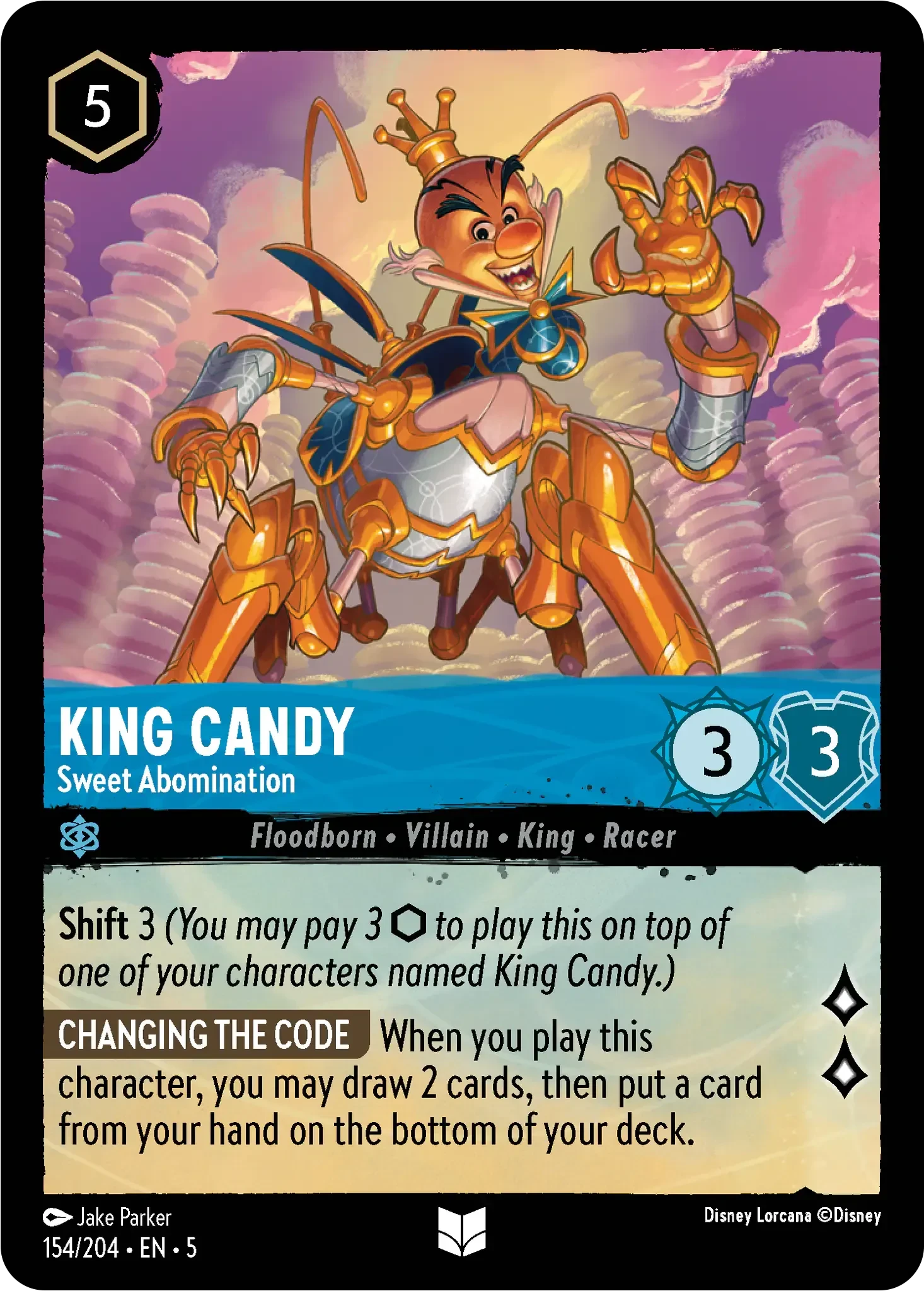 2024 Shimmering Skies King Candy - Sweet Abomination #154 Uncommon card image