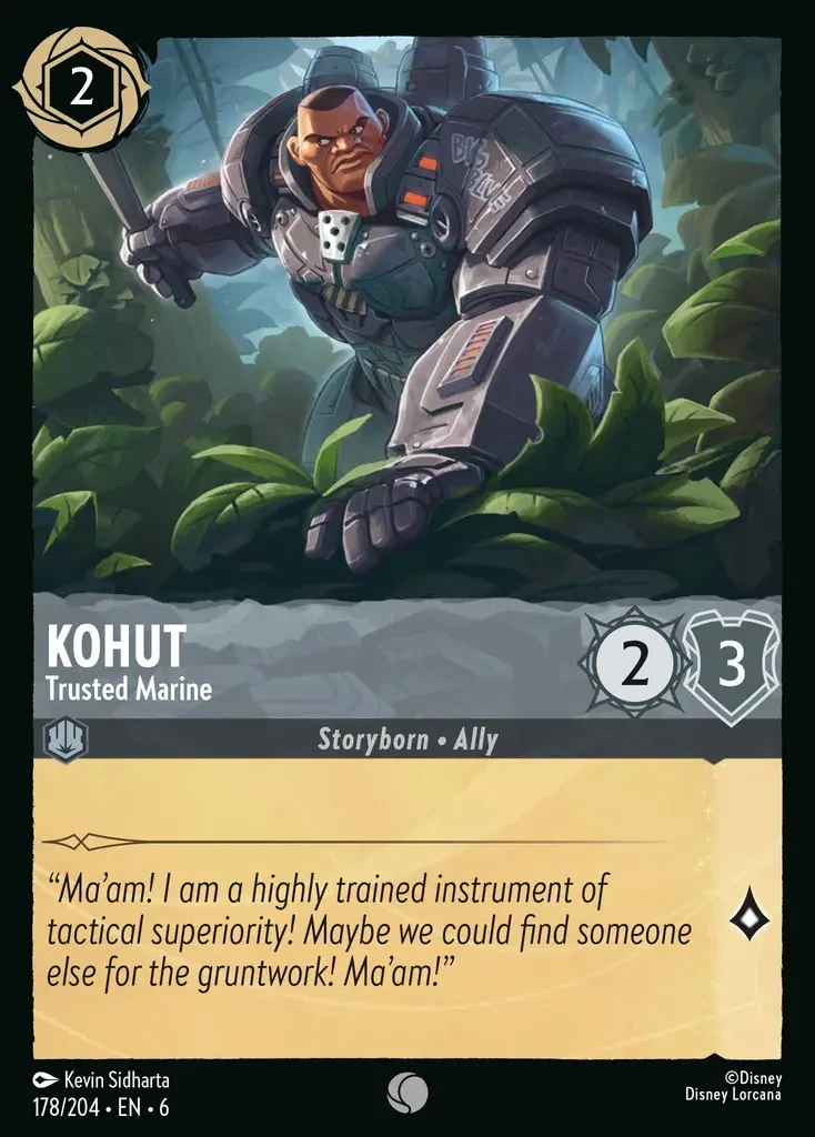2024 Azurite Sea Kohut - Trusted Marine #178 Common card image