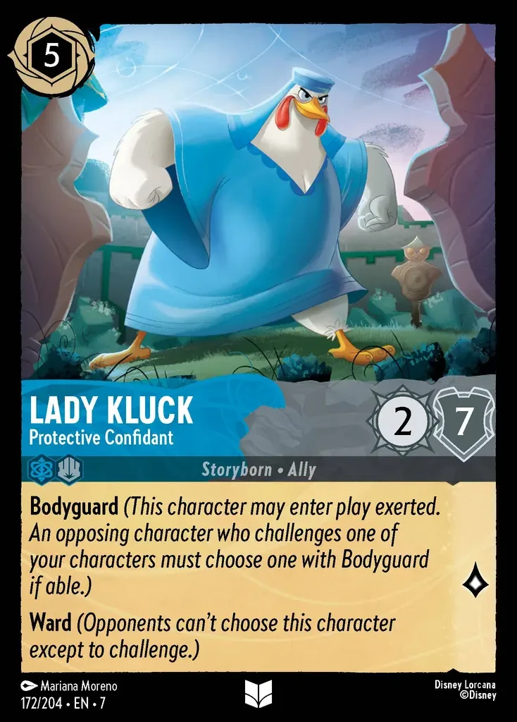 2025 Archazia's Island Lady Click - Protective Confidant #172 Uncommon card image