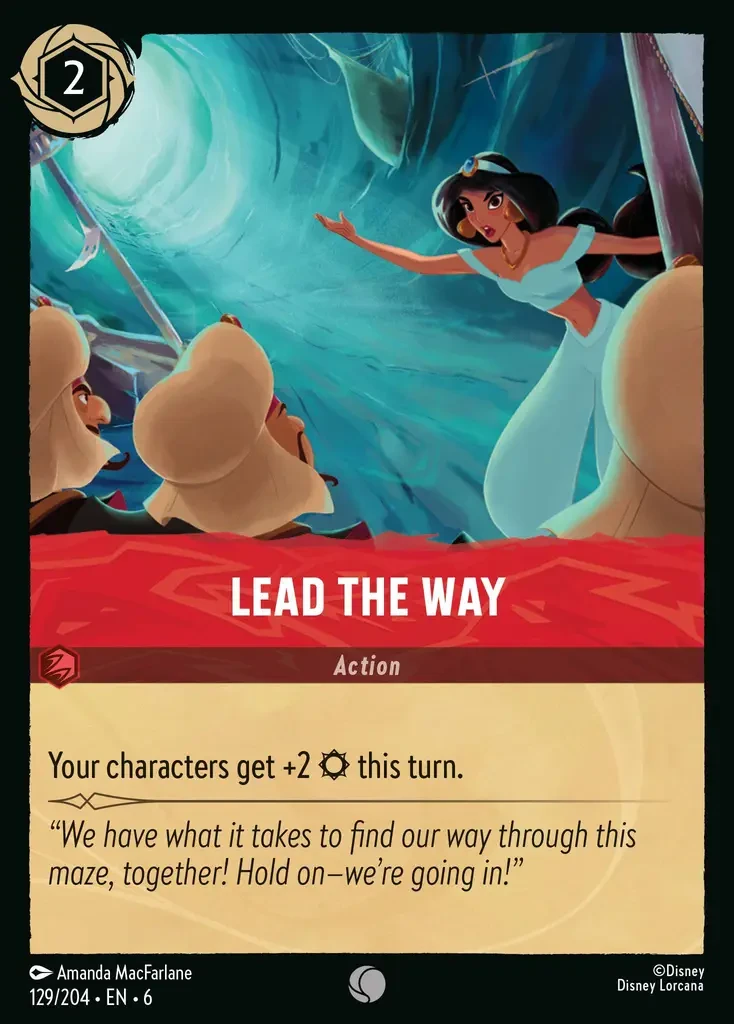 2024 Azurite Sea Lead the Way #129 Common card image
