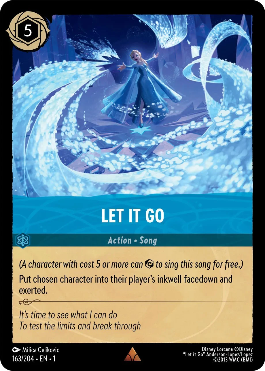 2023 The First Chapter Let It Go Rare #163 Rare card image