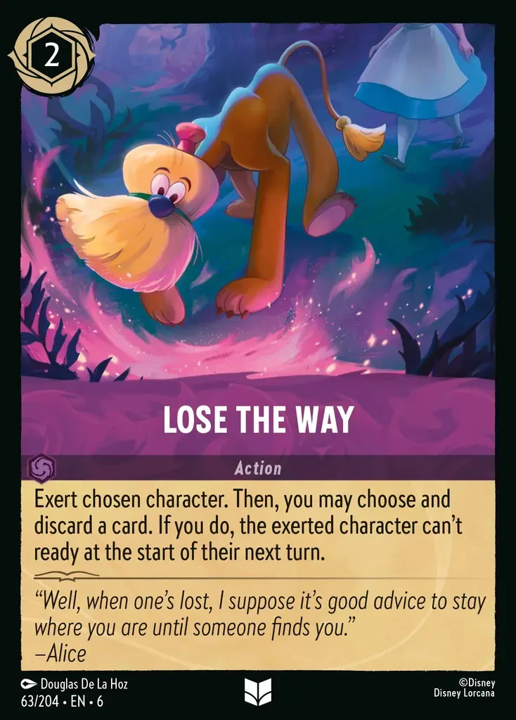 2024 Azurite Sea Lose the Way #63 Uncommon card image