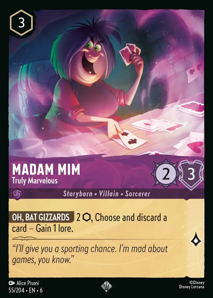 2024 Azurite Sea Madam Mim - Truly Marvelous #55 Super Rare card image