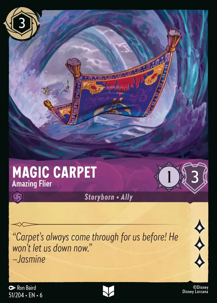 2024 Azurite Sea Magic Carpet - Amazing Flier #51 Uncommon card image