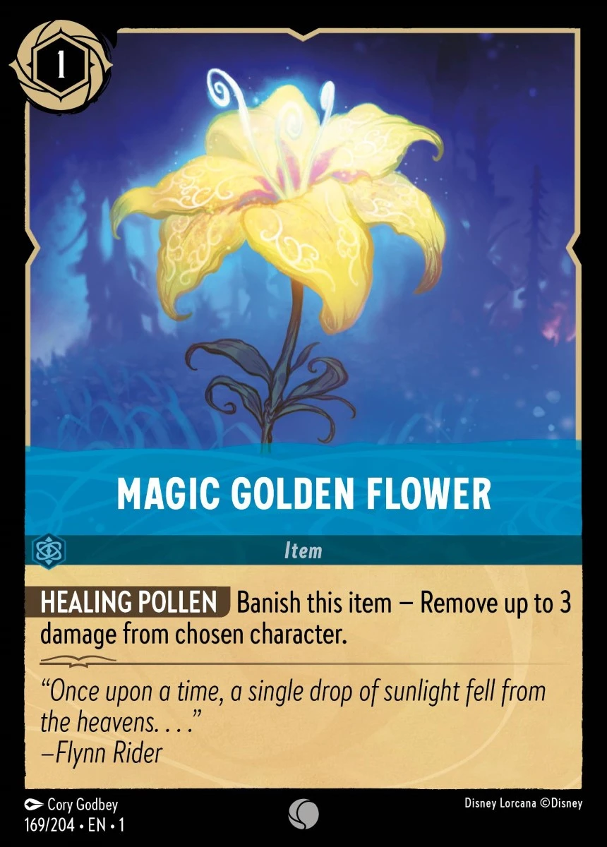 2023 The First Chapter Magic Golden Flower Common #169 Common card image