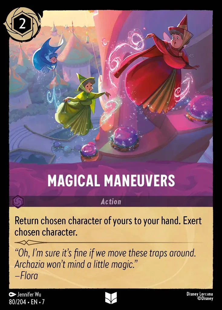 2025 Archazia's Island Magical Maneuvers #80 Uncommon card image