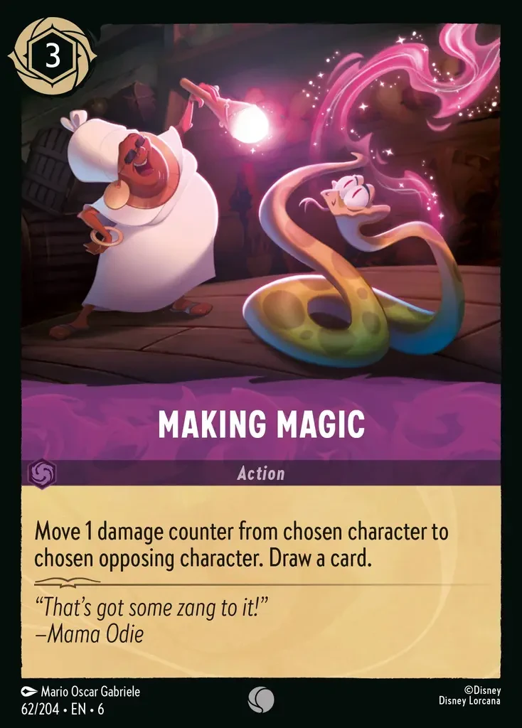 2024 Azurite Sea Making Magic Common #62 Common card image