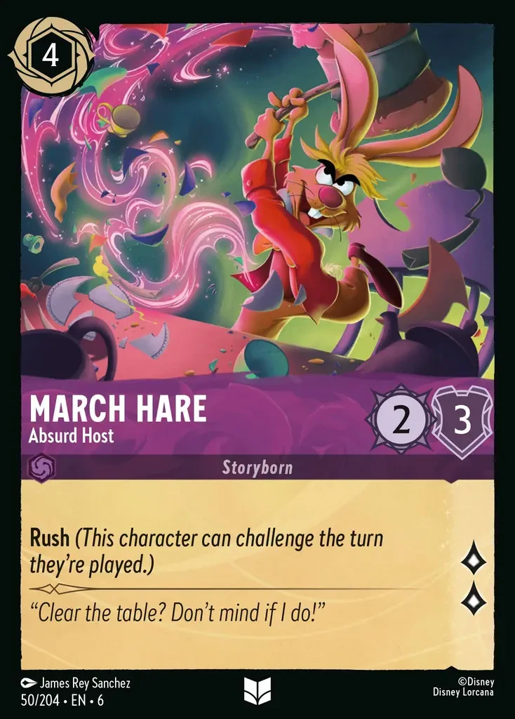 2024 Azurite Sea March Hare - Absurd Host #50 Uncommon card image