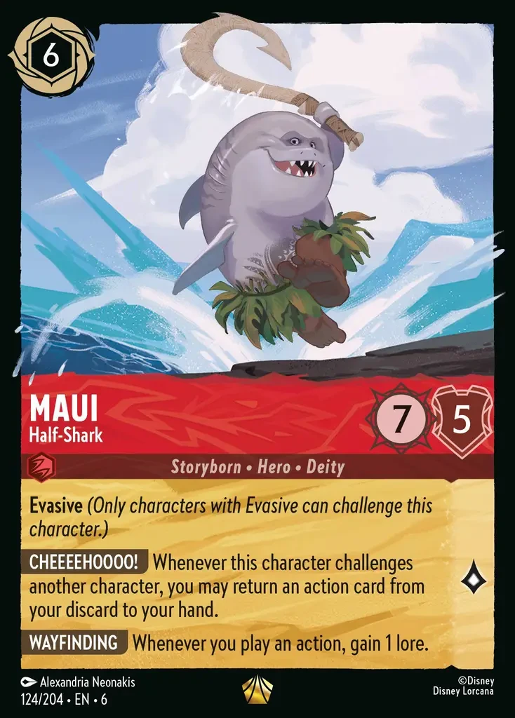 2024 Azurite Sea Maui - Half-Shark #124 Legendary card image