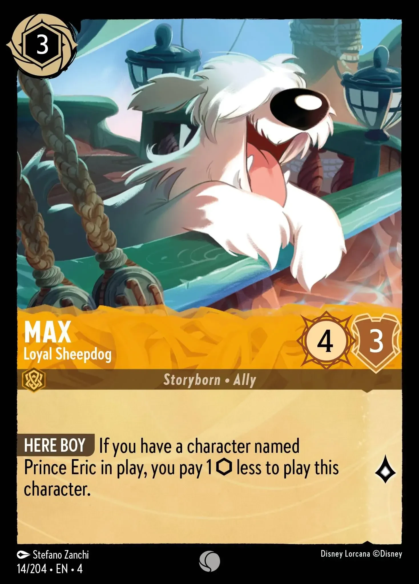 2024 Ursula's Return Max - Loyal Sheepdog [Foil] Common #14 Common card image