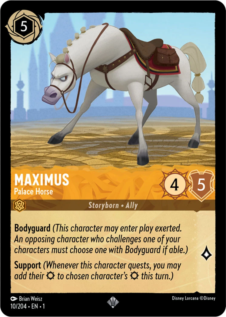 2023 The First Chapter Maximus - Palace Horse Super Rare #10 Super Rare card image