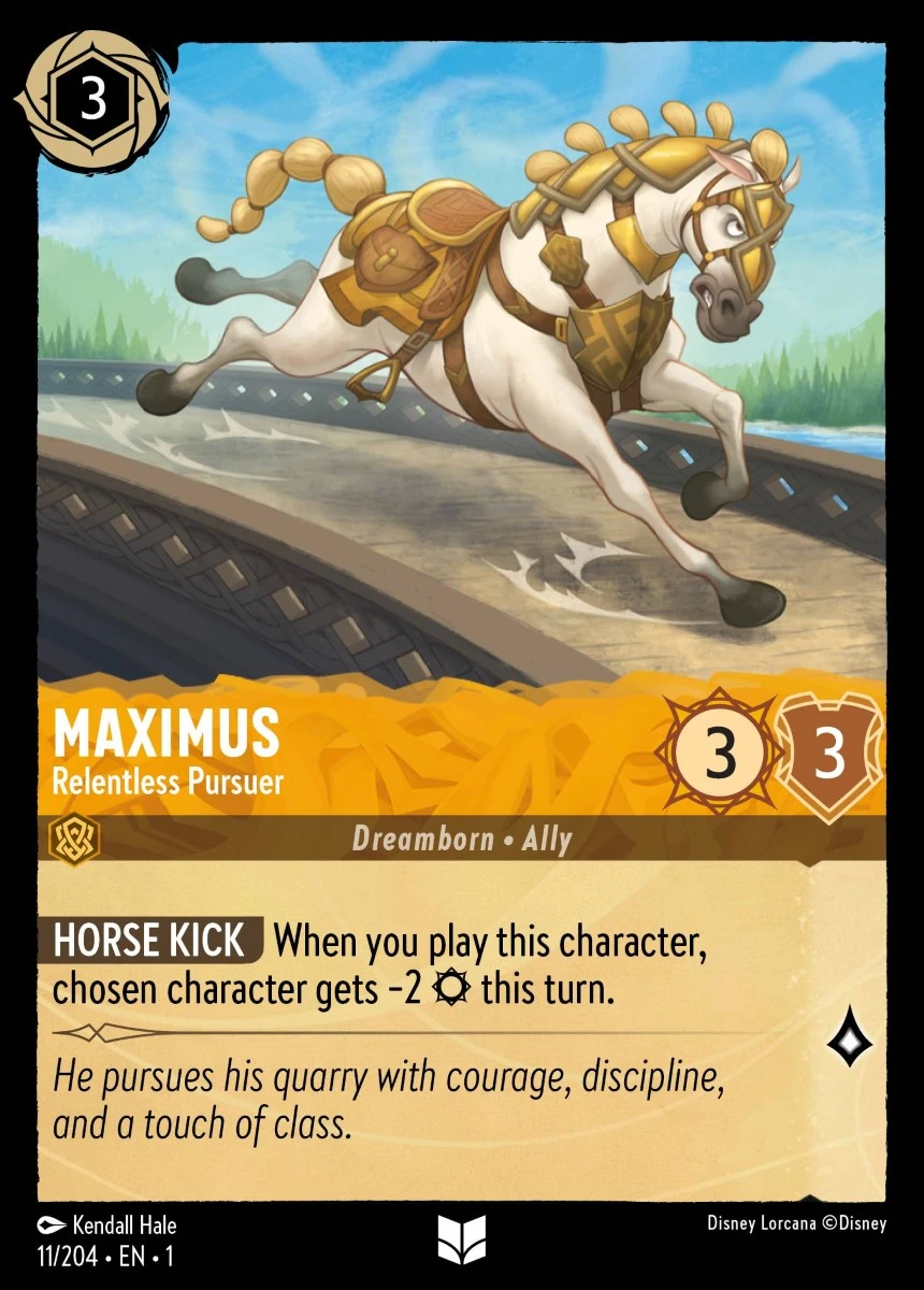 2023 The First Chapter Maximus - Relentless Pursuer #11 Uncommon card image