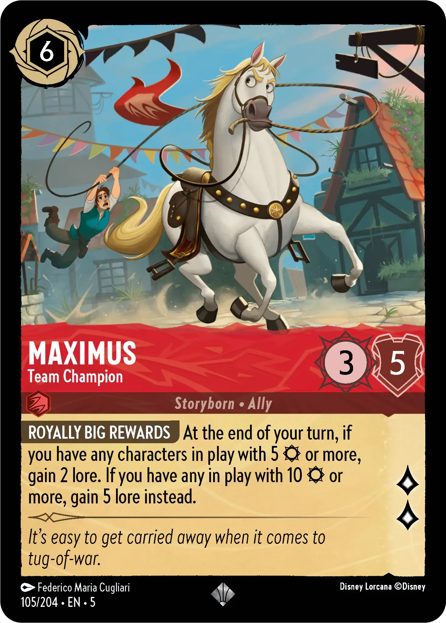 2024 Shimmering Skies Maximus - Team Champion #105 Super Rare card image