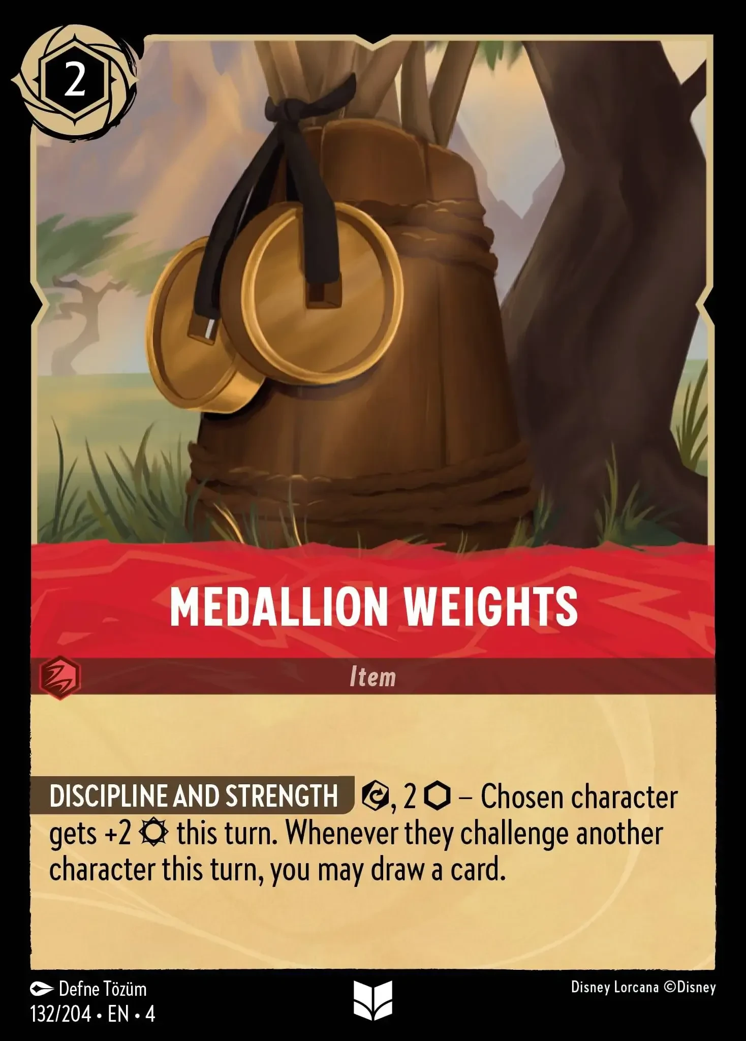 2024 Ursula's Return Medallion Weights Uncommon #132 Uncommon card image