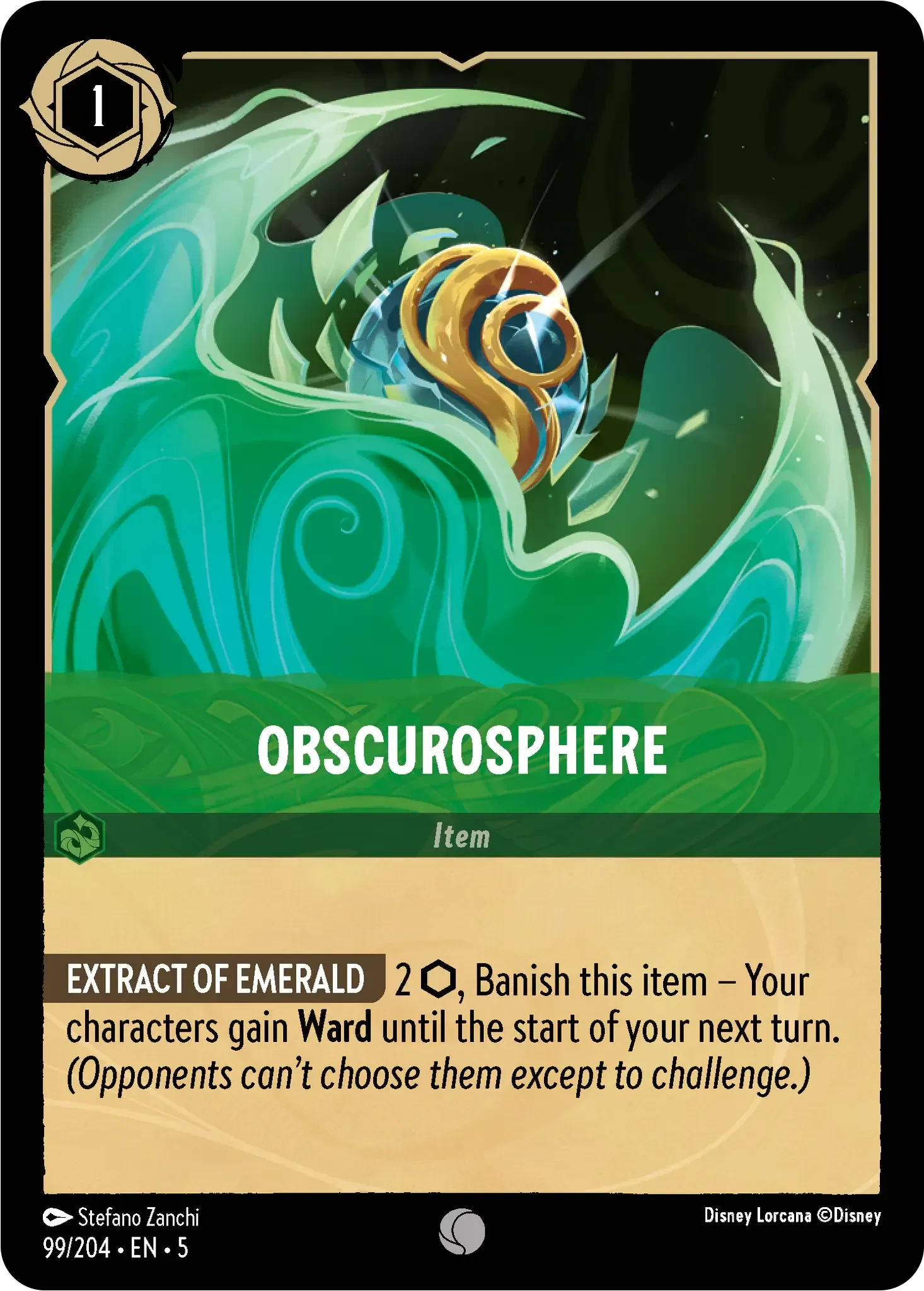 2024 Shimmering Skies Obscurosphere #99 Common card image