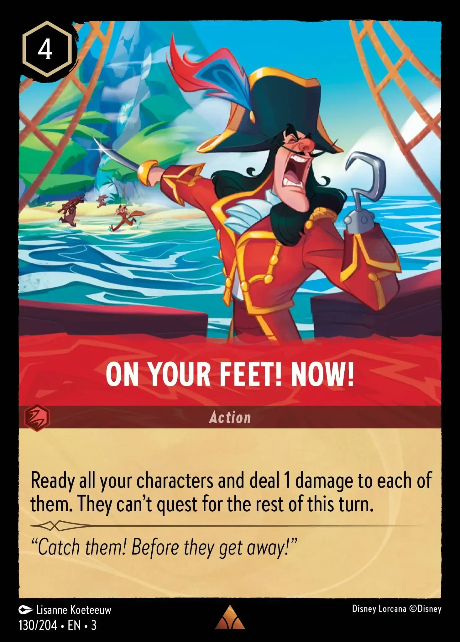 2024 Into the Inklands On Your Feet! Now! #130 Rare card image
