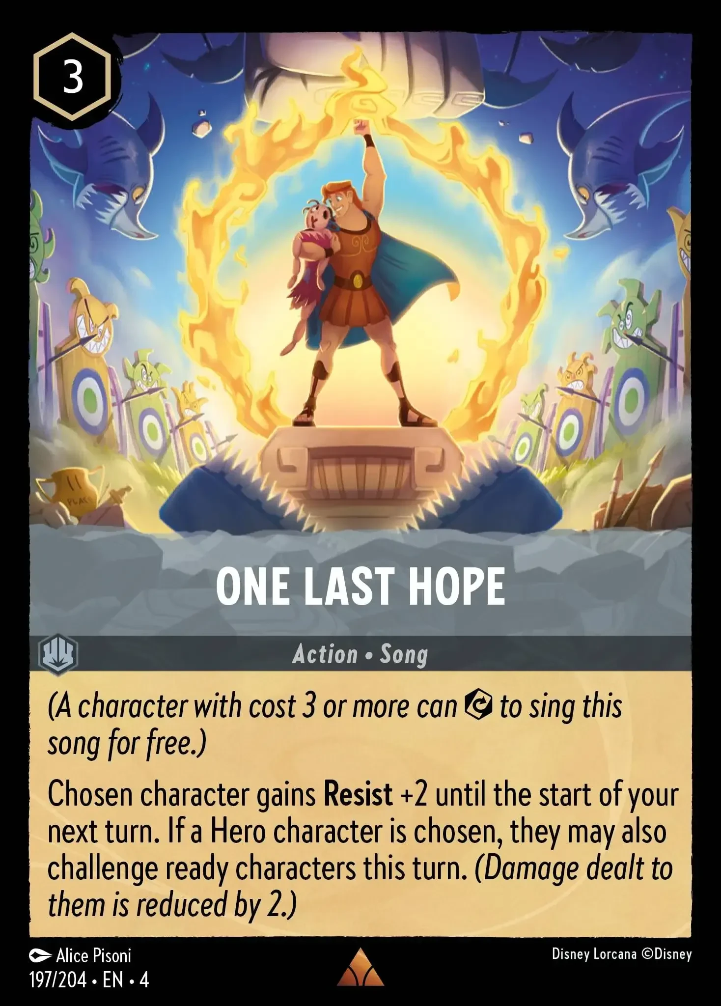 2024 Ursula's Return One Last Hope Rare #197 Rare card image