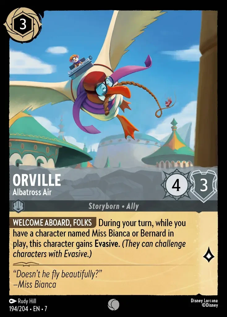 2025 Archazia's Island Orville - Albatross Air #194 Common card image