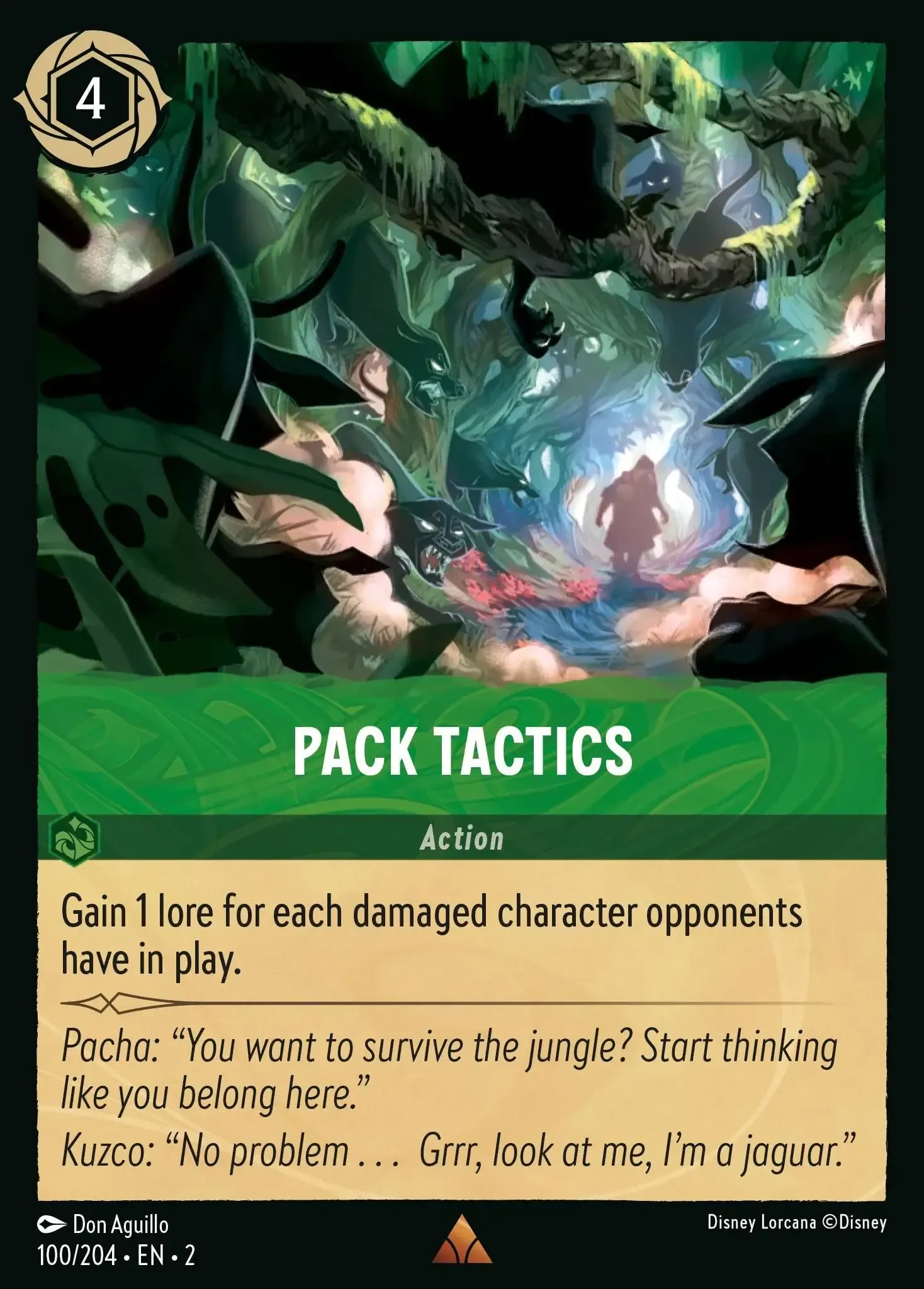 2023 Rise of The Floodborn Pack Tactics #100 Rare card image